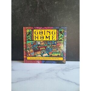 Trophy Picture Bks.: Going Home by Eve Bunting (1996, Hardcover)